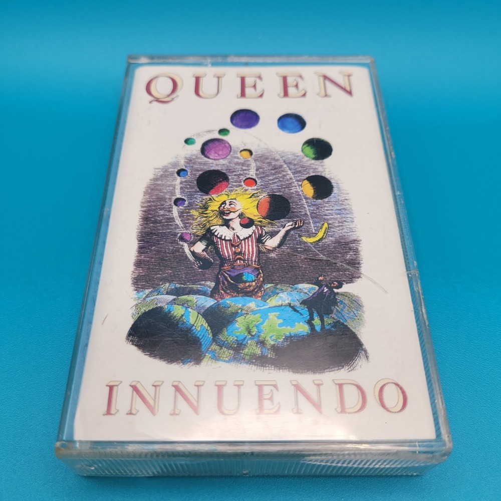 Queen Innuendo Cassette Tape 1991 Album‎ Rock Music Collectible